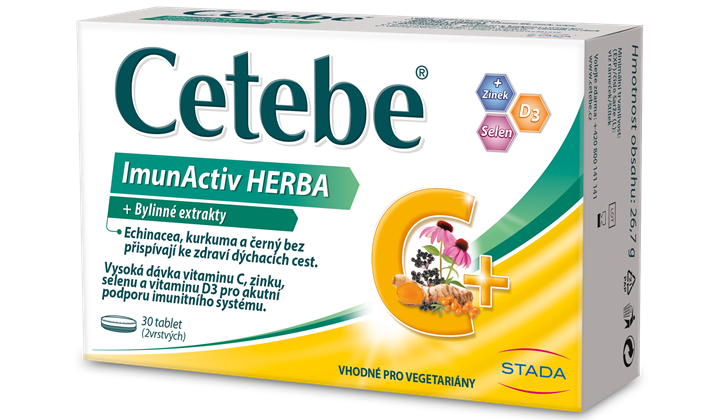 Cetebe<sup>®</sup> ImunActiv HERBA Cetebe<sup>®</sup> ImunActiv HERBA